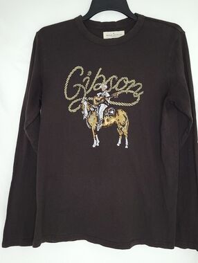 IMOGENE + WILLIE Women's Gibson Western Graphics Long Sleeve Tee MEDIUM